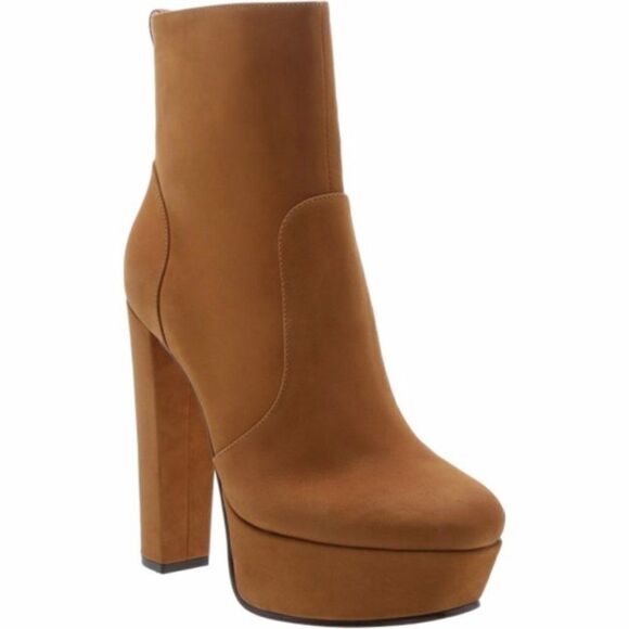 SCHUTZ Shoes - NWT Schutz Tan Platform Booties Boots